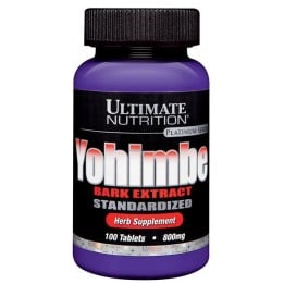 Yohimbe Bark 800 mg 100 Tab