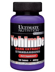 Yohimbe Bark 800 mg 100 Tab