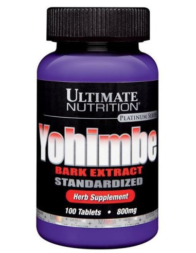 Yohimbe Bark 800 mg 100 Tab