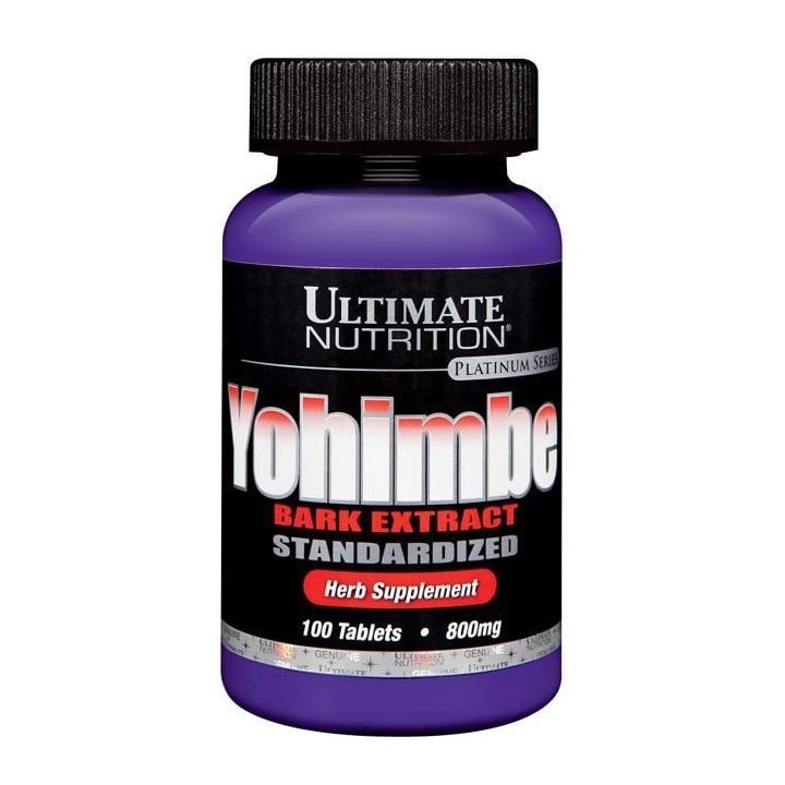 Yohimbe Bark 800 mg 100 Tab