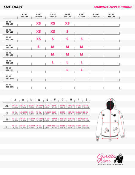 Shawnee Zipped Hoodie