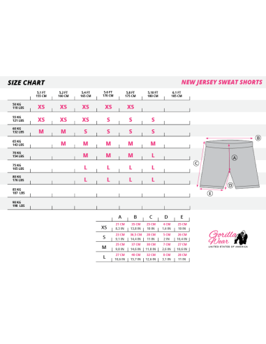 Women's New Jersey Sweat Shorts