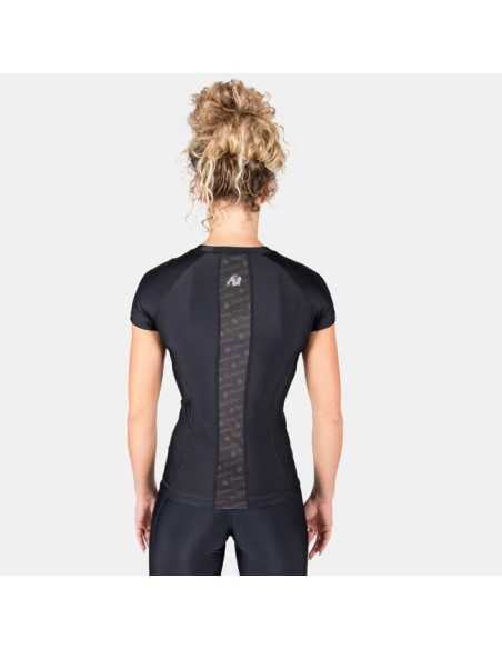 Carlin Compression Short Sleeve Top