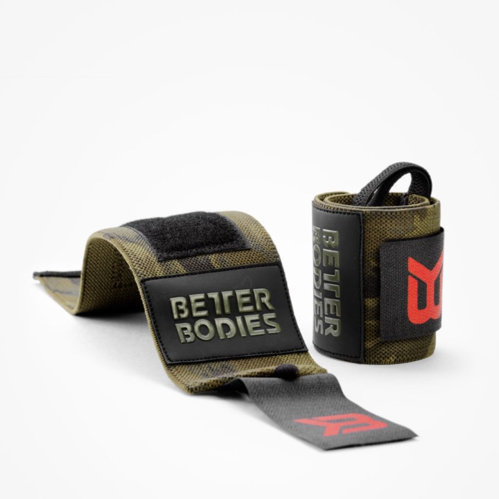 BB camo wrist wraps