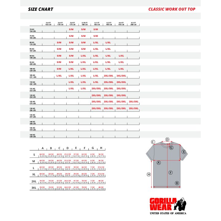 Classic Work Out Top