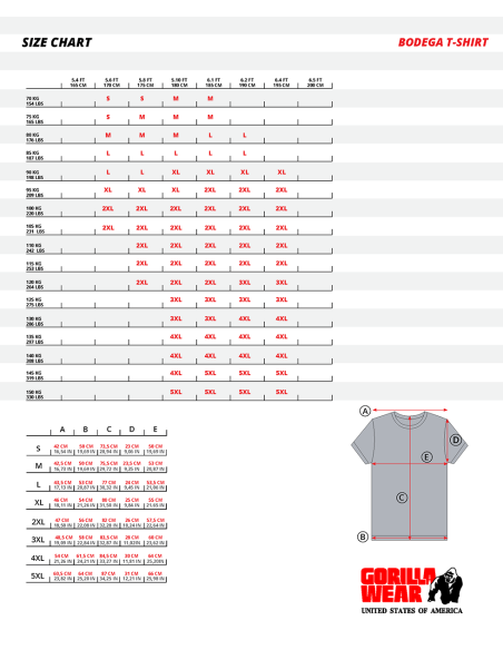 Gorilla Wear - Bodega T-Shirt