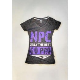 Women’s Combed Cotton V-Neck Top