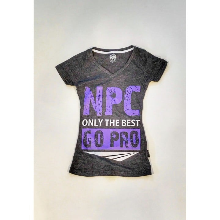 Women’s Combed Cotton V-Neck Top