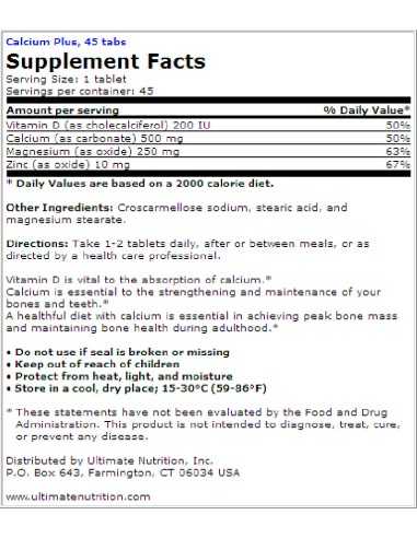 Calcium Plus 45 tab