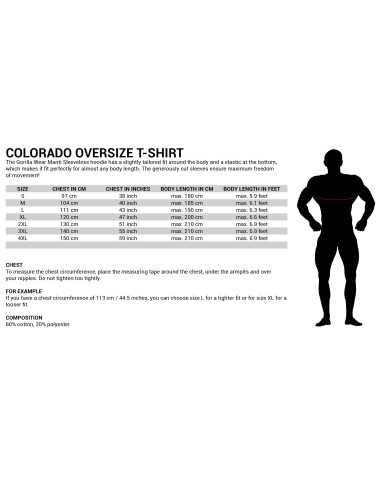 Gorilla Wear - Colorado Oversized T-Shirt