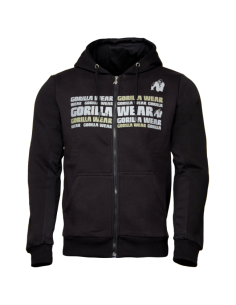 Bowie Mesh Zipped Hoodie