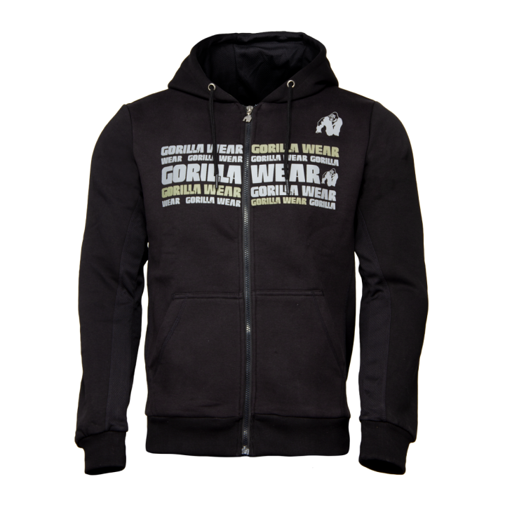 Bowie Mesh Zipped Hoodie