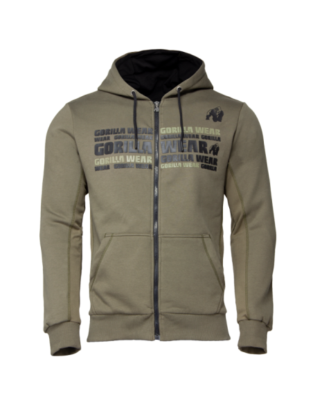 Bowie Mesh Zipped Hoodie