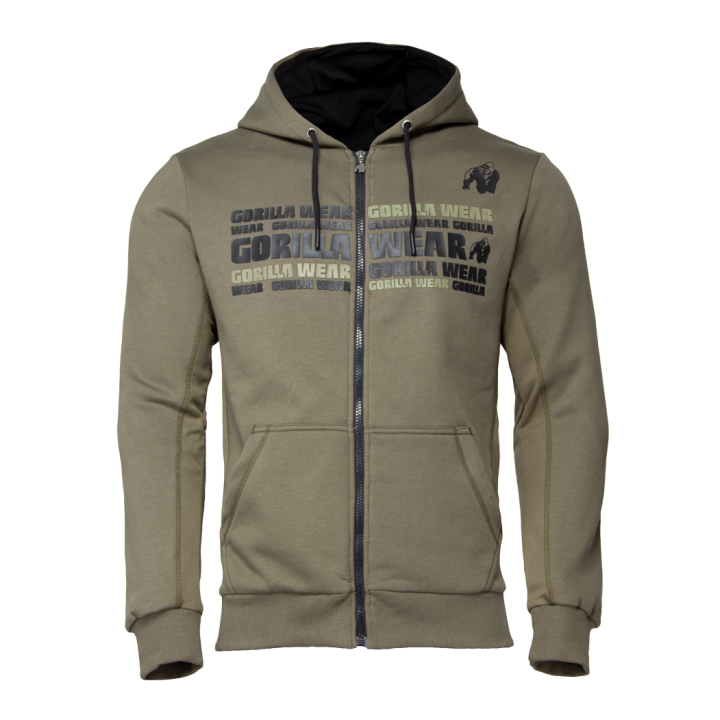 Bowie Mesh Zipped Hoodie