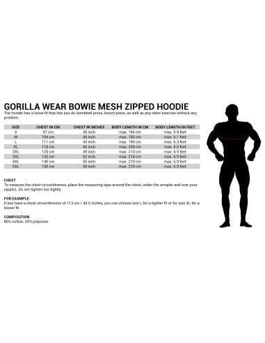 Bowie Mesh Zipped Hoodie
