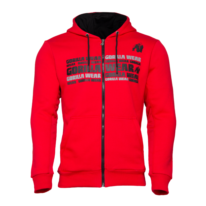 Bowie Mesh Zipped Hoodie