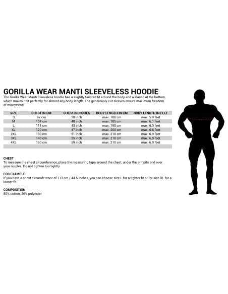 Manti Sleeveless Hoodie