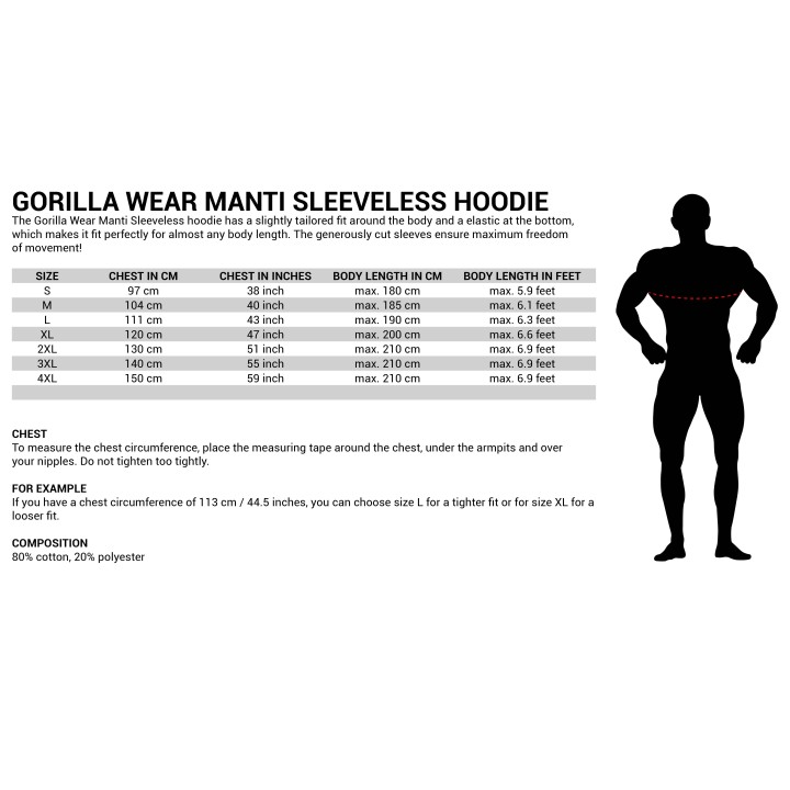 Manti Sleeveless Hoodie