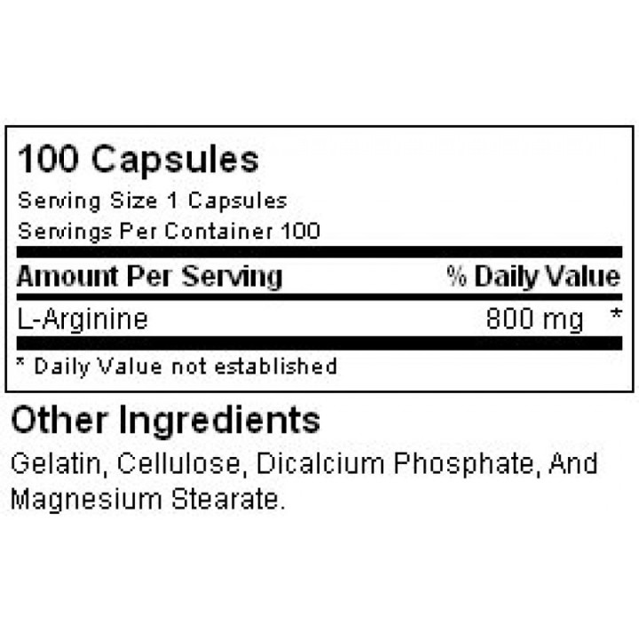Arginina Powder 800 mg