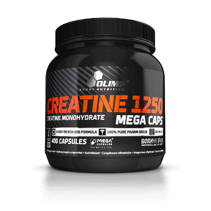 Creatine Mega Caps 1250 400 cps
