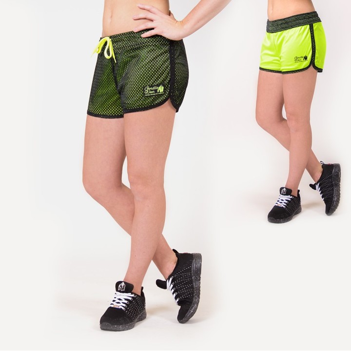 GW Madison Reversible Shorts - Black Neon Lime [CLONE] [CLONE]