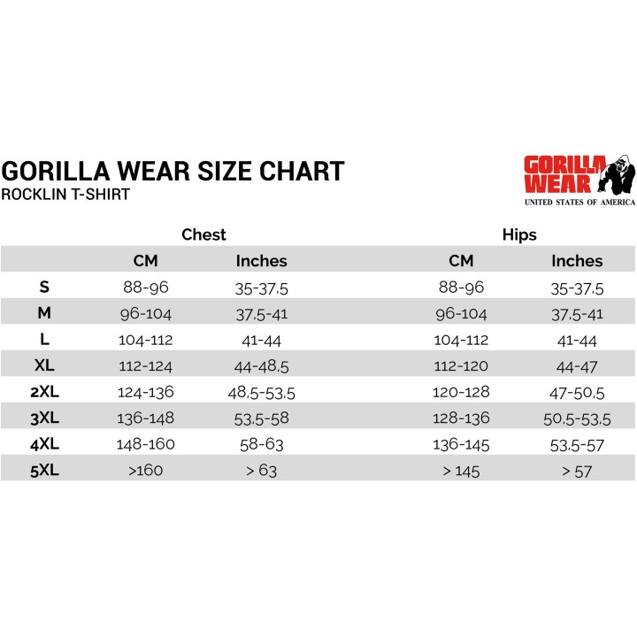 Gorilla Wear - Rocklin T-Shirt