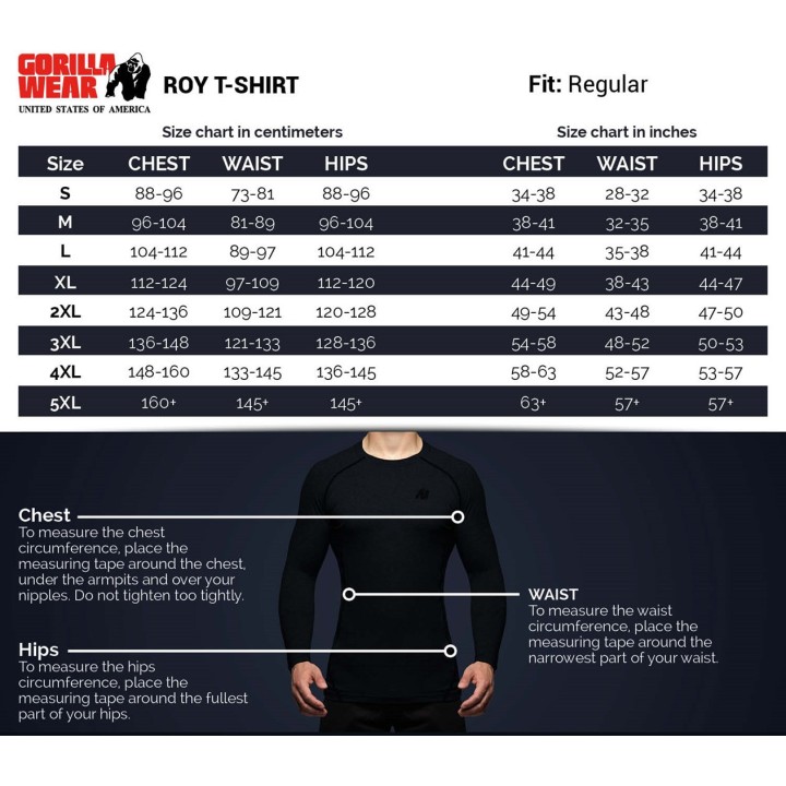 Gorilla Wear - Roy T-Shirt