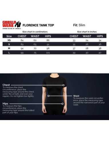 Florence Tank Top Black/Gold [CLONE]