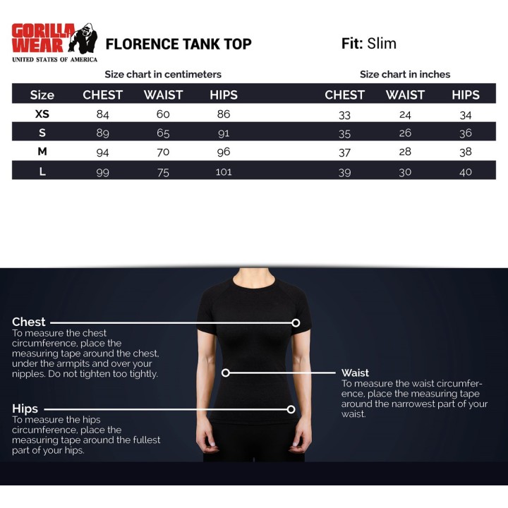 Florence Tank Top Black/Gold [CLONE]