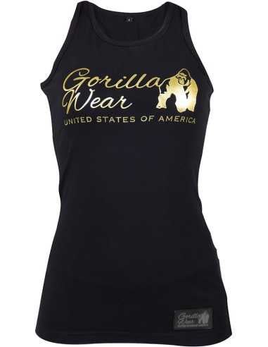 Florence Tank Top Black/Gold [CLONE]