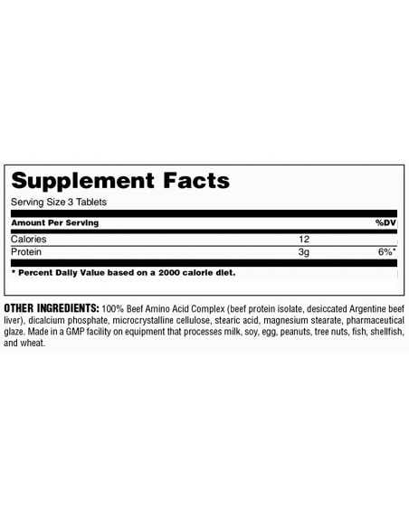 UNIVERSAL BEEF AMINO’S 400 TABS