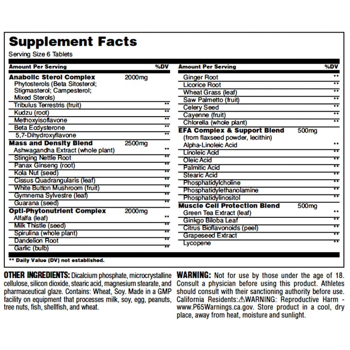 Natural Sterol Complex 180 cps