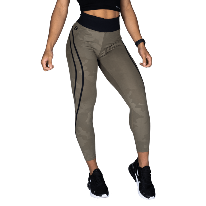 Camo high tights