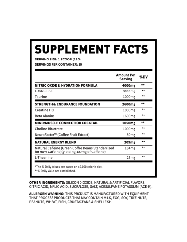 Game Day Nootropic Blue Bombsicle 25 Servings