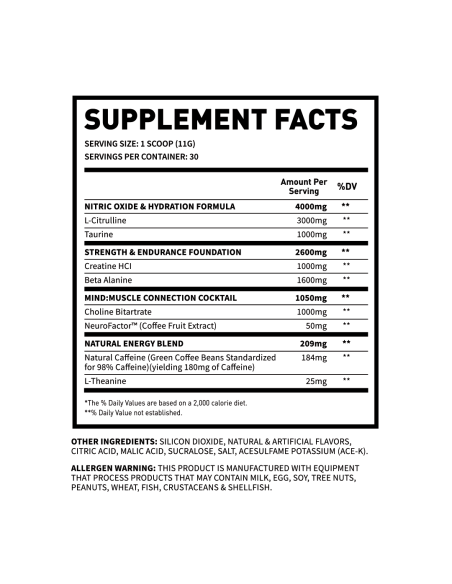 Game Day Nootropic Blue Bombsicle 25 Servings