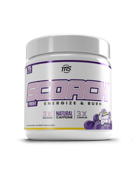 Scorch Powder Grape Bubblegum 75 Servings