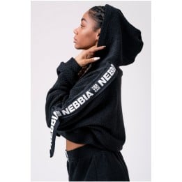 NEBBIA REBEL HERO CROPPED HOODIE 520