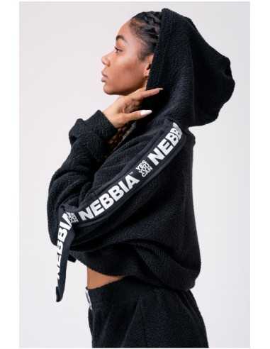 NEBBIA REBEL HERO CROPPED HOODIE 520