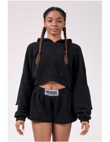 NEBBIA REBEL HERO CROPPED HOODIE 520