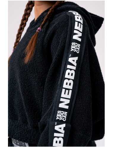 NEBBIA REBEL HERO CROPPED HOODIE 520