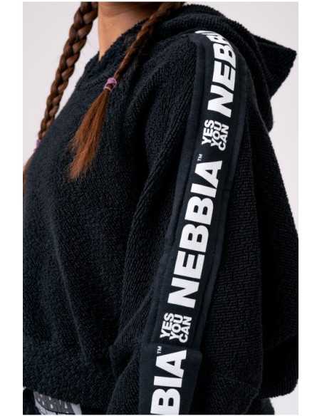 NEBBIA REBEL HERO CROPPED HOODIE 520