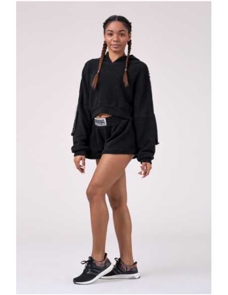 NEBBIA REBEL HERO CROPPED HOODIE 520