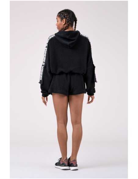 NEBBIA REBEL HERO CROPPED HOODIE 520