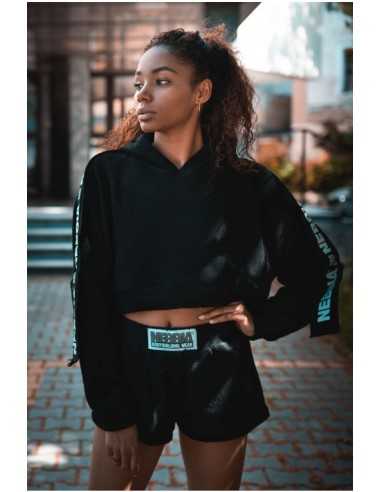 NEBBIA REBEL HERO CROPPED HOODIE 520