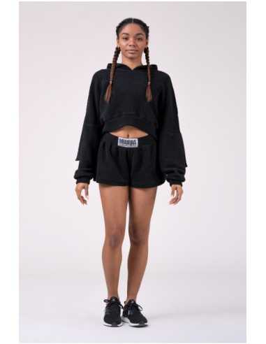 NEBBIA REBEL HERO CROPPED HOODIE 520
