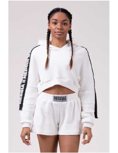 NEBBIA REBEL HERO CROPPED HOODIE 520