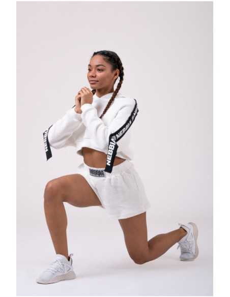 NEBBIA REBEL HERO CROPPED HOODIE 520