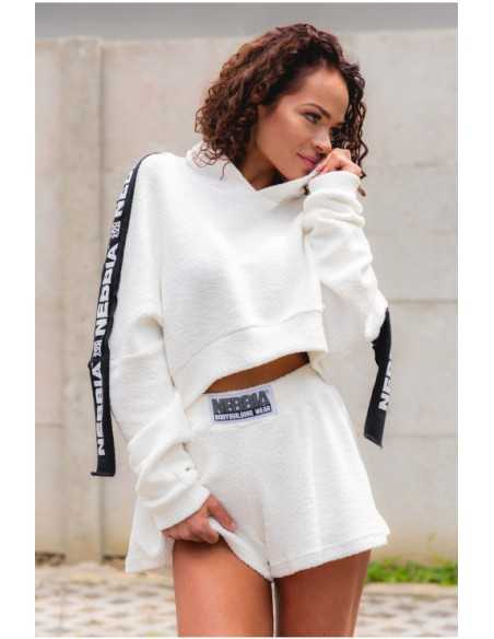 NEBBIA REBEL HERO CROPPED HOODIE 520