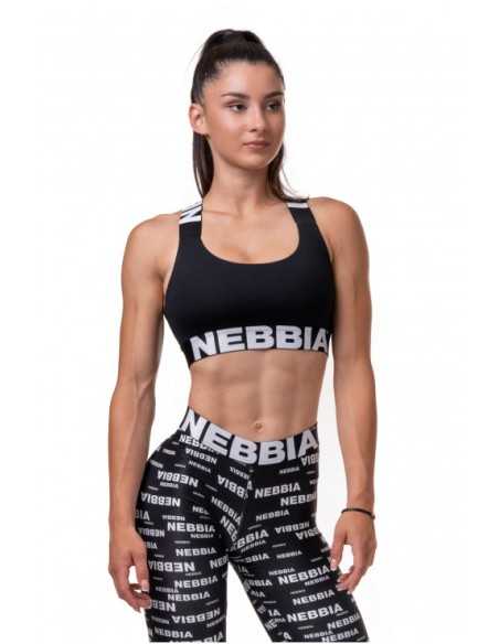 NEBBIA POWER YOUR HERO ICONIC SPORTS BRA 535