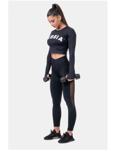 NEBBIA HIGH WAIST & MESH LEGGINGS 573